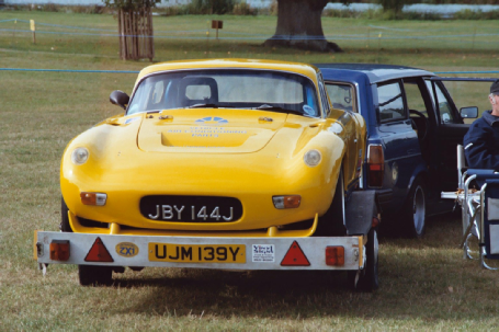 Graham Cashmore sits out the 2003 Longleat Hillclimb